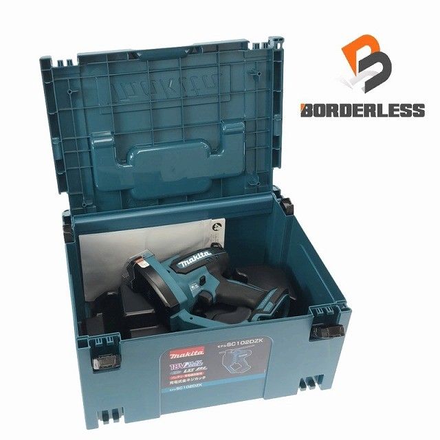 makita マキタ 14.4V 18V 充電式全ネジカッター SC102DZK 青 ブルー 本体＋ケース付 コードレス 全ねじカッター