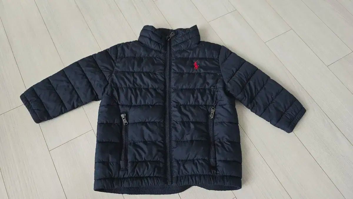 ポロ Ralph Lauren ラルフローレン キッズ ネイビー ダウン ブルゾン 12M