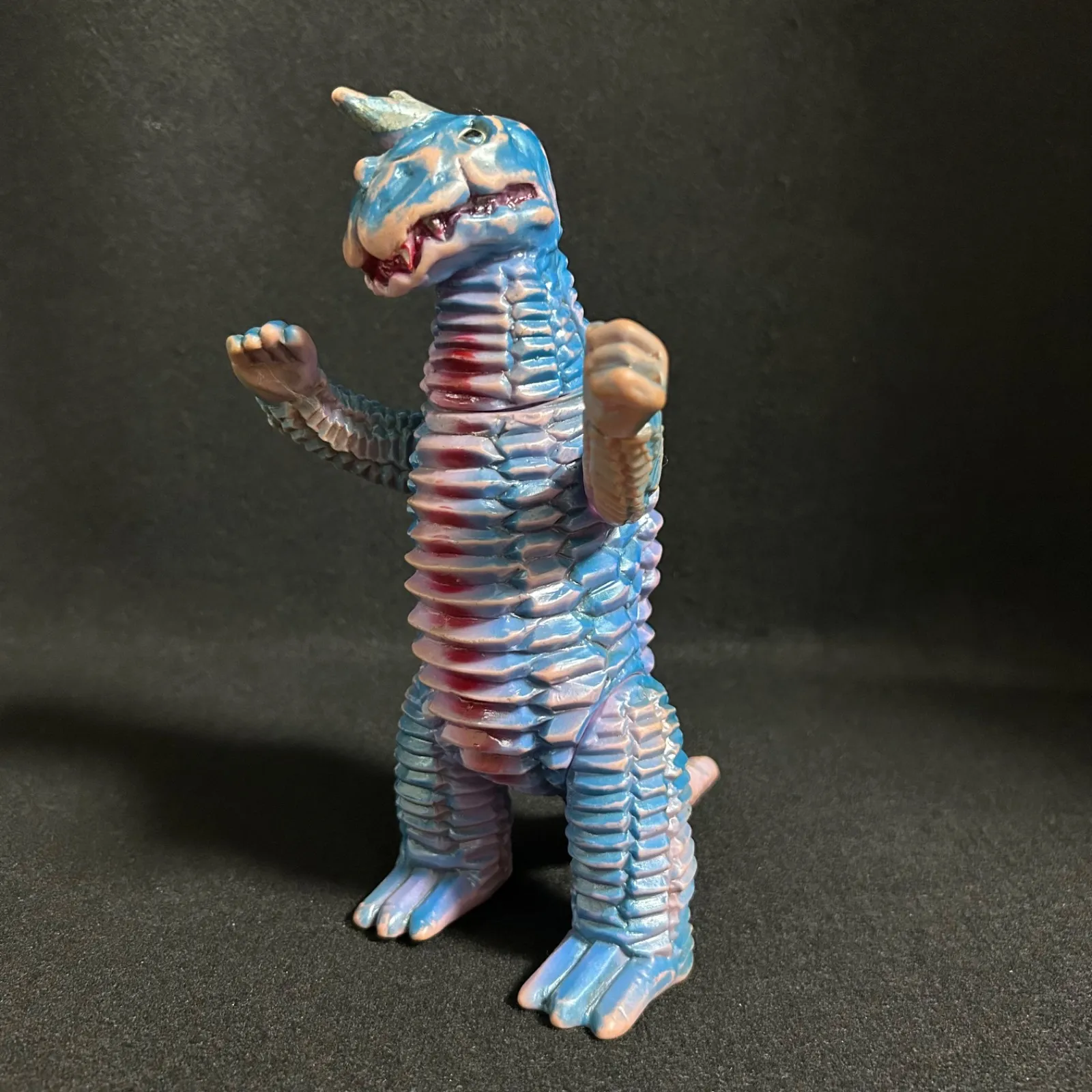 当時物　アボラス　青色発泡怪獣　ソフビ　マルサン　ブルマァク Yahoo!オークション -「マルサン アボラス」の落札相場・落札価格