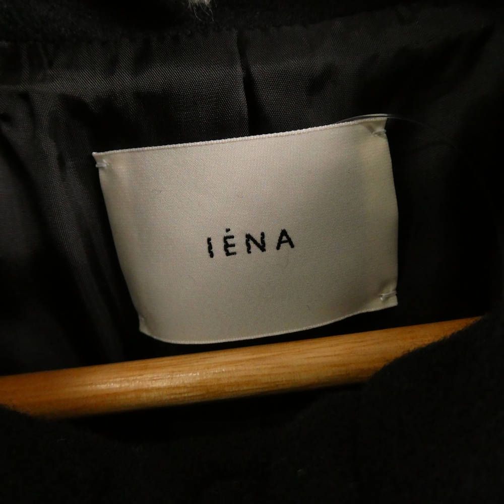 未使用タグ付き⭐︎イエナ IENA メルトンW前　 Aラインコート 36 ベージュ 未使用タグ付き⭐︎イエナ IENA メルトンW前 Aラインコート 36
