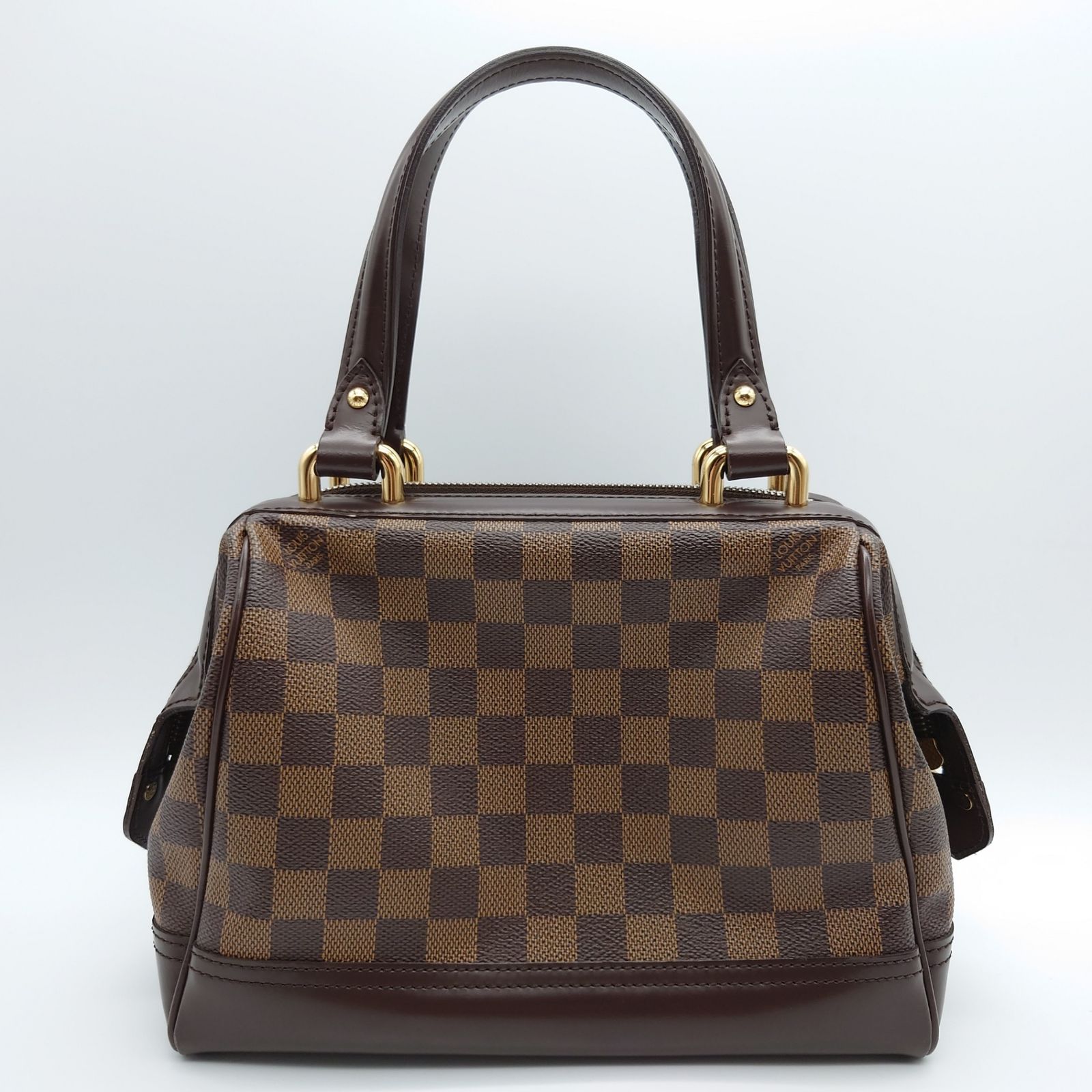 ダミエパターン ハンドバッグ ブラウン ダミエパターン ハンドバッグ ブラウン