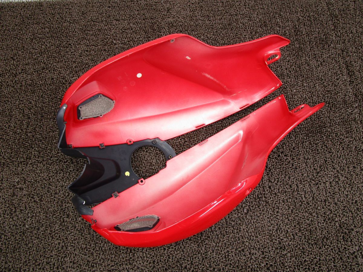 ドカティ M1100S ガソリンタンクカバー A6467 ZDMM505AAAB ドゥカティ ZDM1078AC DUCATI モンスター 動画有 FI インジェクション BRIGHTFACE_UK