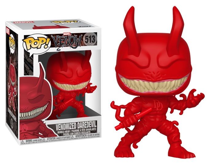 FUNKO POP!ヴェノムシリーズ 513 ヴェノム化されたデアデビル - メルカリ