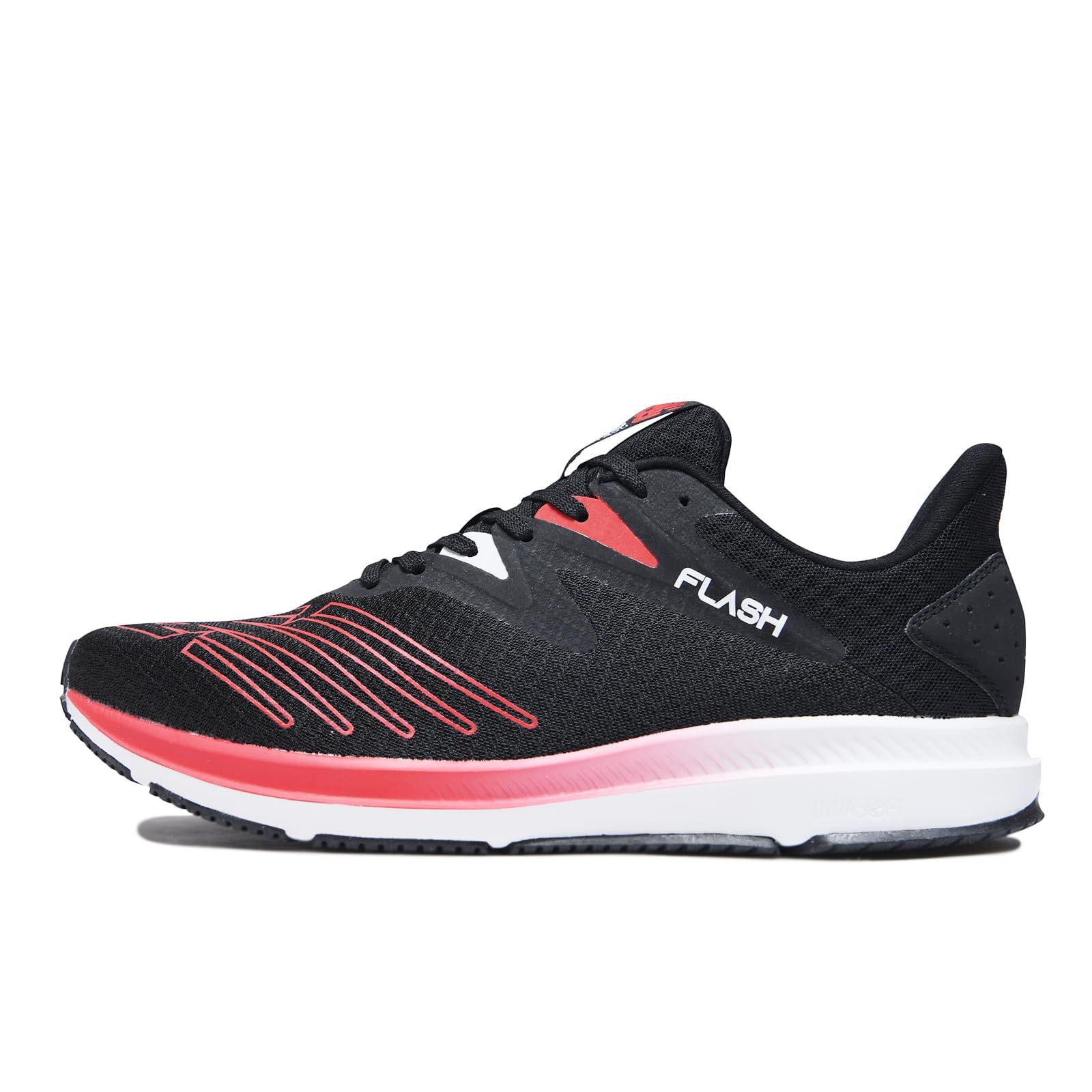 ニューバランス ランニングシューズ DynaSoft Flash v6 メンズ RG6 BLACK|RED 25.0 cm D RG6 BLACK|RED 25.0 cm D