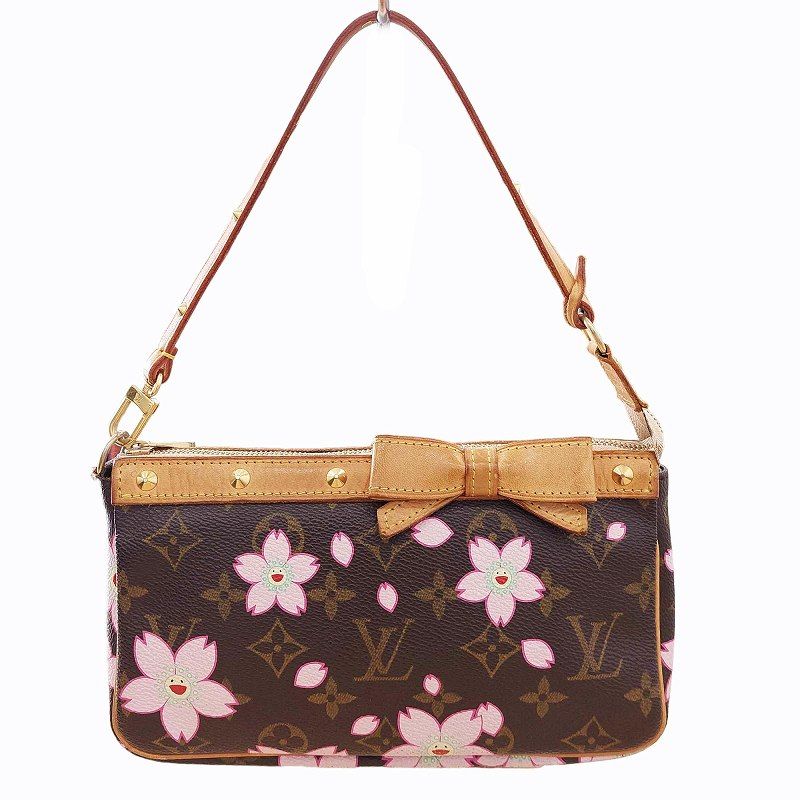 ルイヴィトン LOUIS VUITTON × 村上隆 M92006 モノグラム アクセ