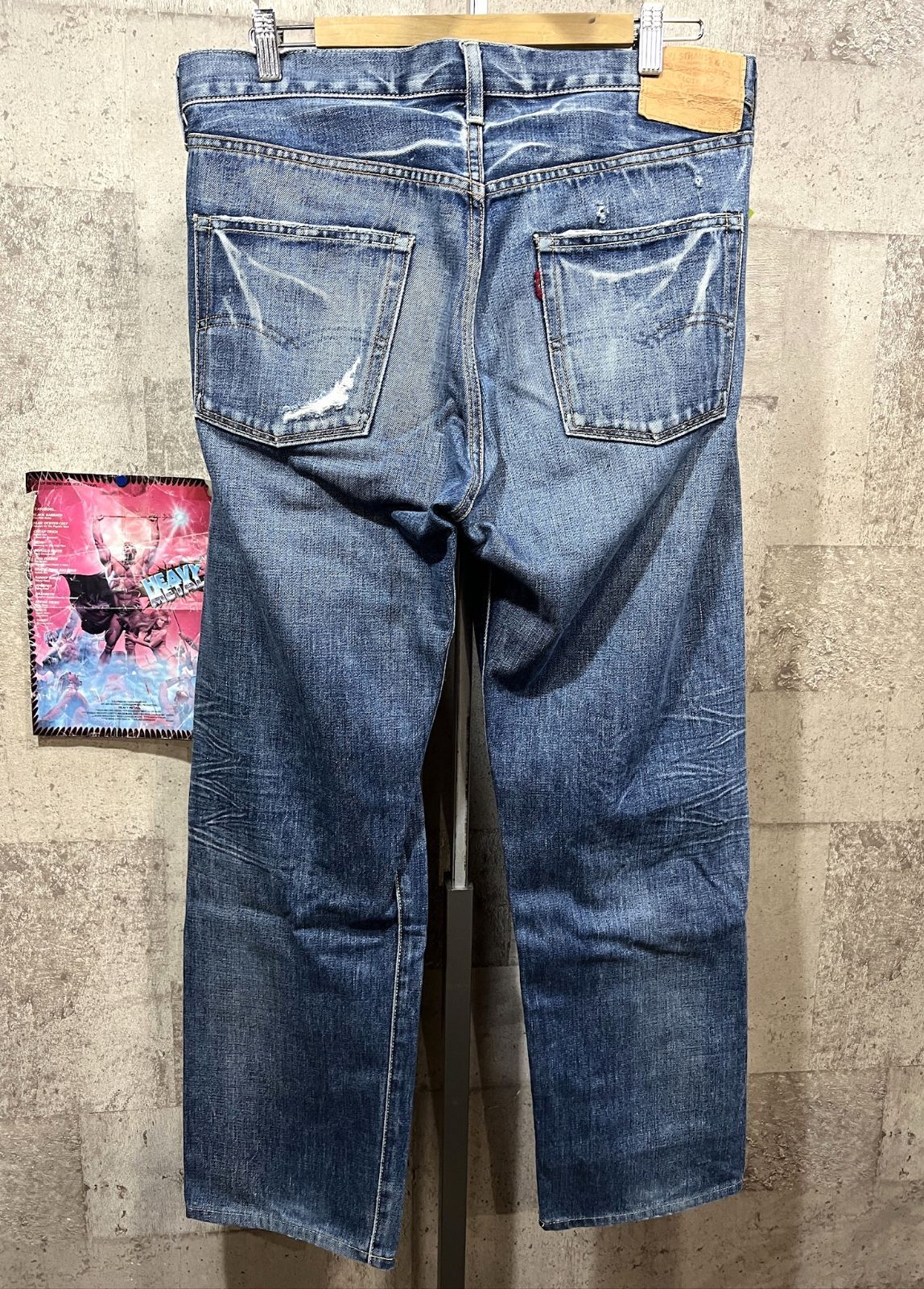 リーバイス LVC 05年製 復刻 66501 デニム ジーンズ W36 日本製