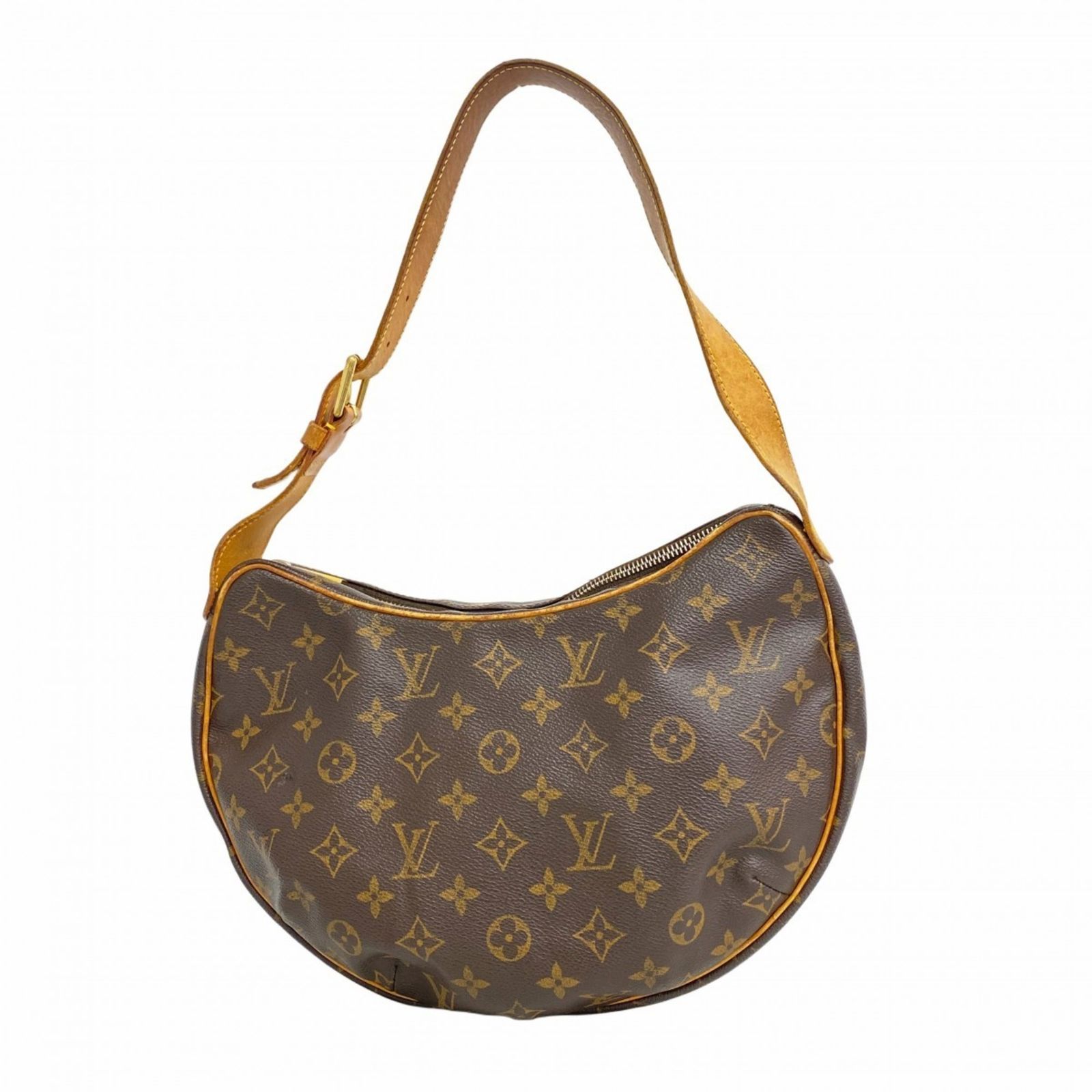 ルイ ヴィトン Louis Vuitton ルイ ヴィトン ショルダーバッグ モノグラム クロワッサンMM M51512 ブラウンレディース