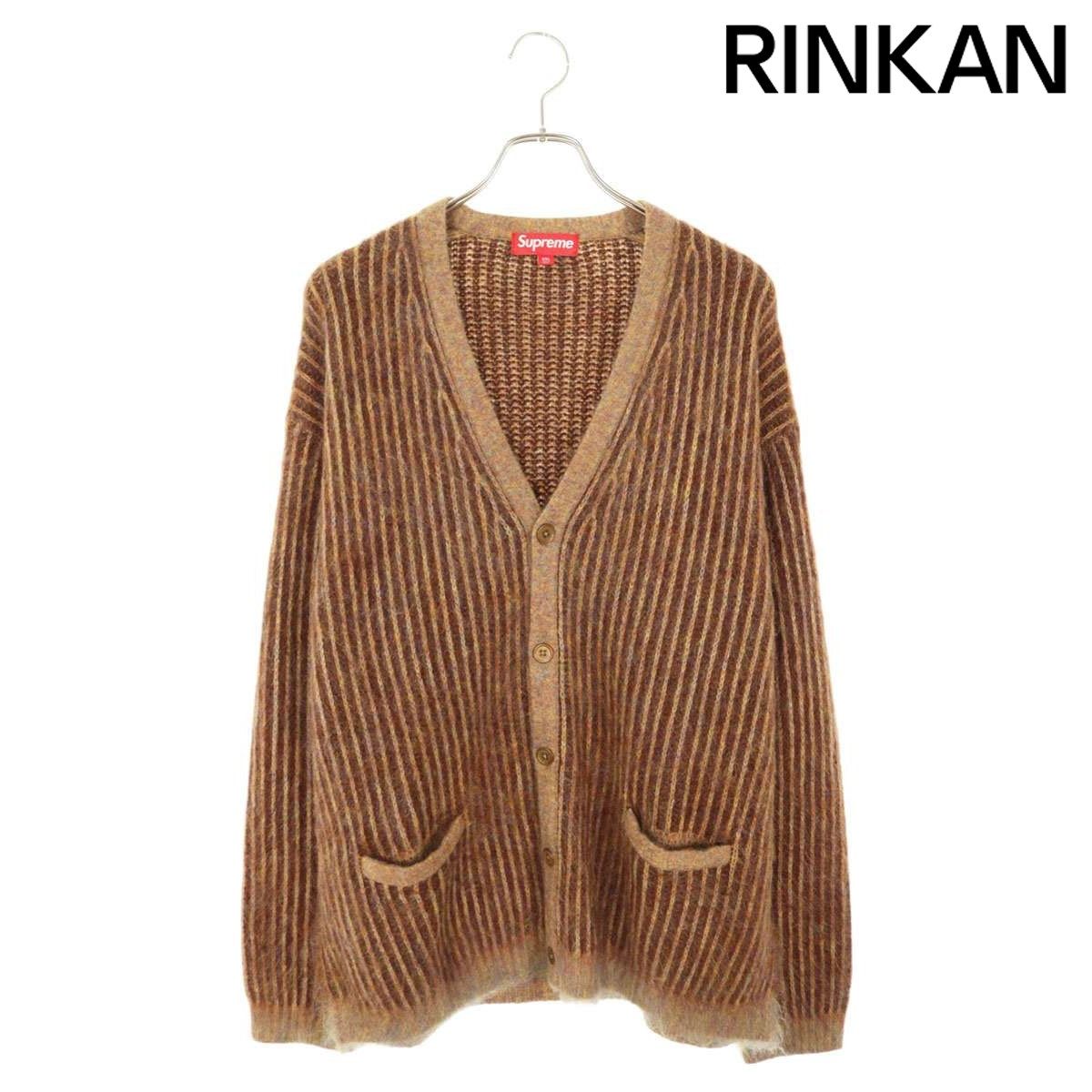 supreme 2-Tone Mohair Cardigan XL ブラウン Supreme 2-Tone Mohair Cardigan XL ブラウン - メルカリ