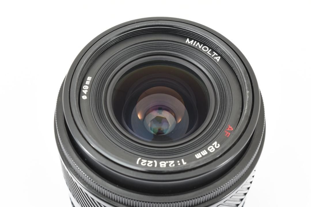 MINOLTA AF 28mm F2.8 SONY Aマウント F0123 【公式通販】