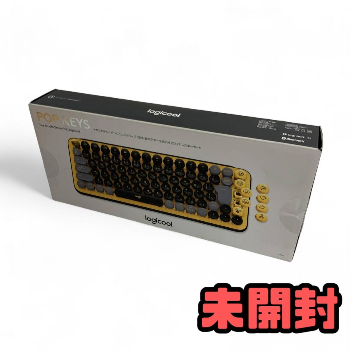 未開封 メカニカル キーボード ワイヤレス Logicool ロジクール K730YL AMK839056相
