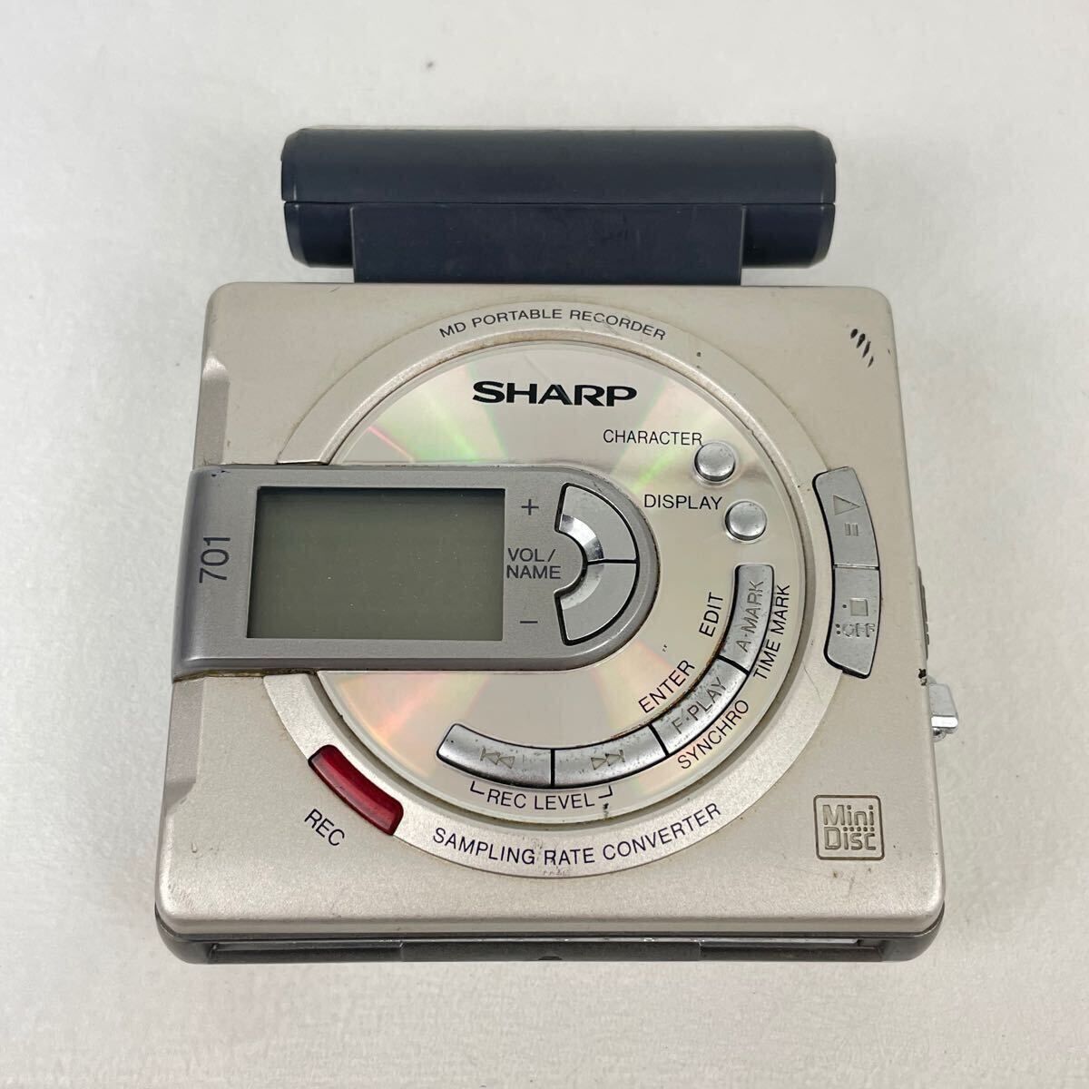 SHARP シャープ MD-MS701-S MD PORTABLE RECORDER MD