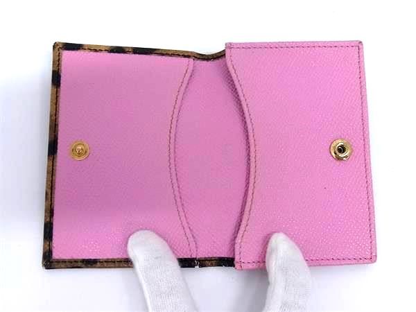 DOLCE＆GABBANA ドルチェ&ガッバーナ レザー レオパード 豹柄