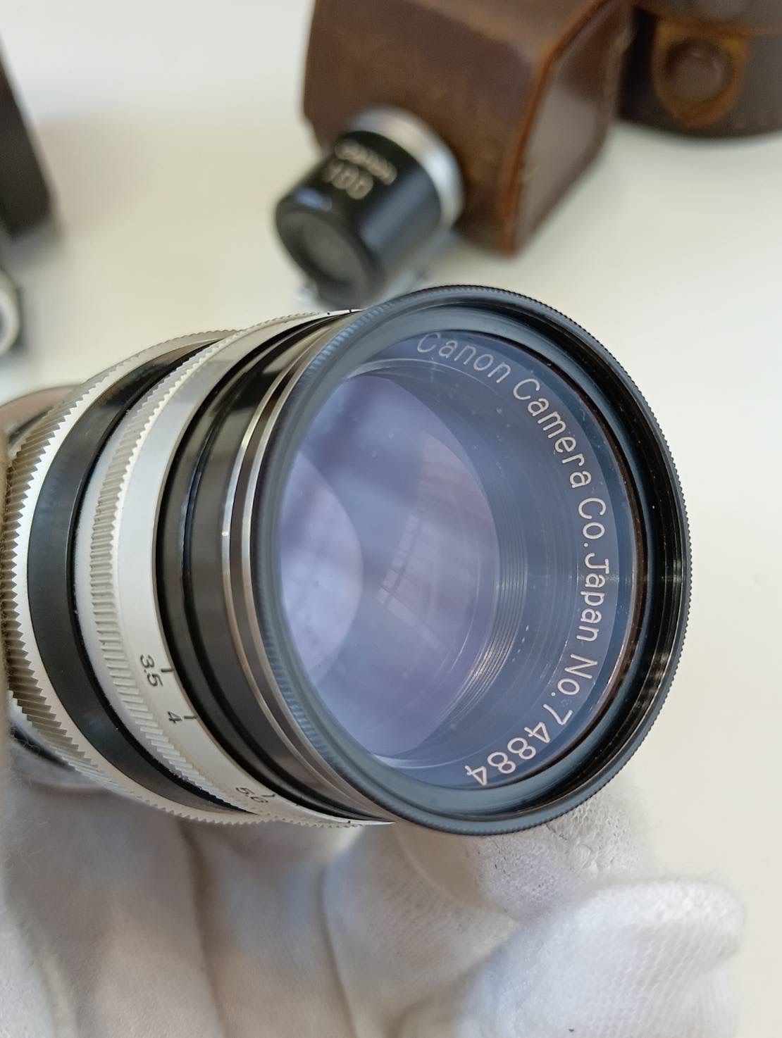 ★良品★キヤノンⅣ レンジファインダー / LENS 100mm F3.5 ☆良品☆キヤノンⅣ レンジファインダー / LENS 100mm F3.5