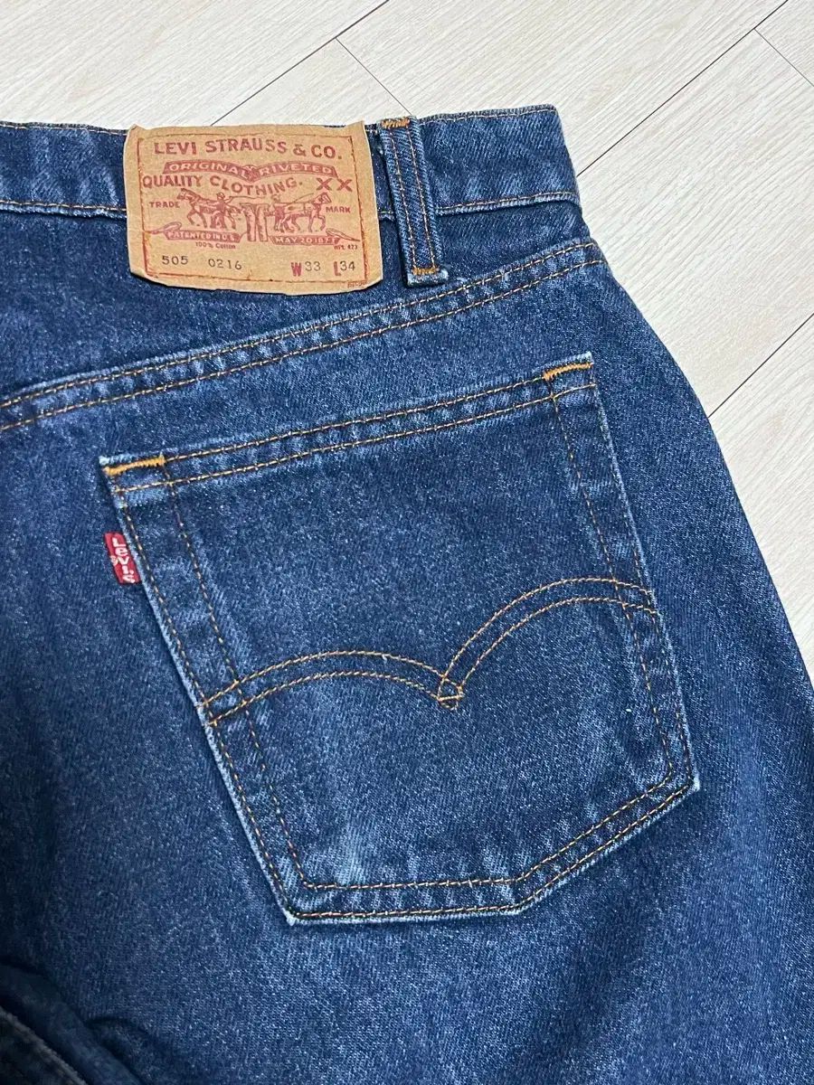 90s カナダ製 LEVI S リーバイス 505 ジンチョンデニム 33x34
