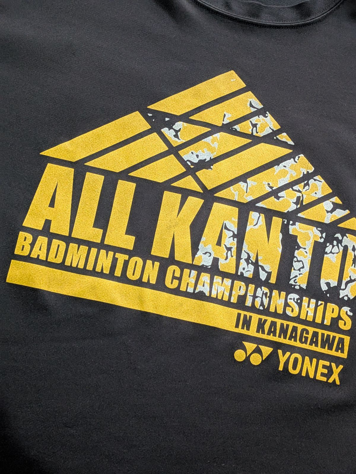 YONEX ヨネックス ALL KANTO 関東大会 限定 ゲームシャツ Tシャツ 黒 M