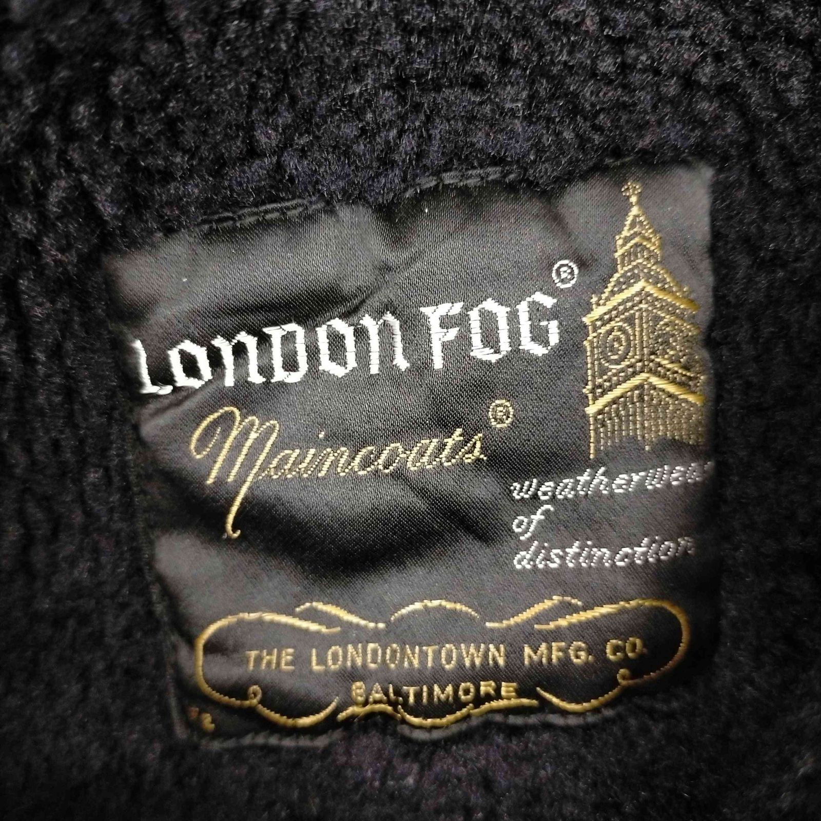 ロンドンフォグ LONDON FOG 70-80S ボアライナー付き ステン