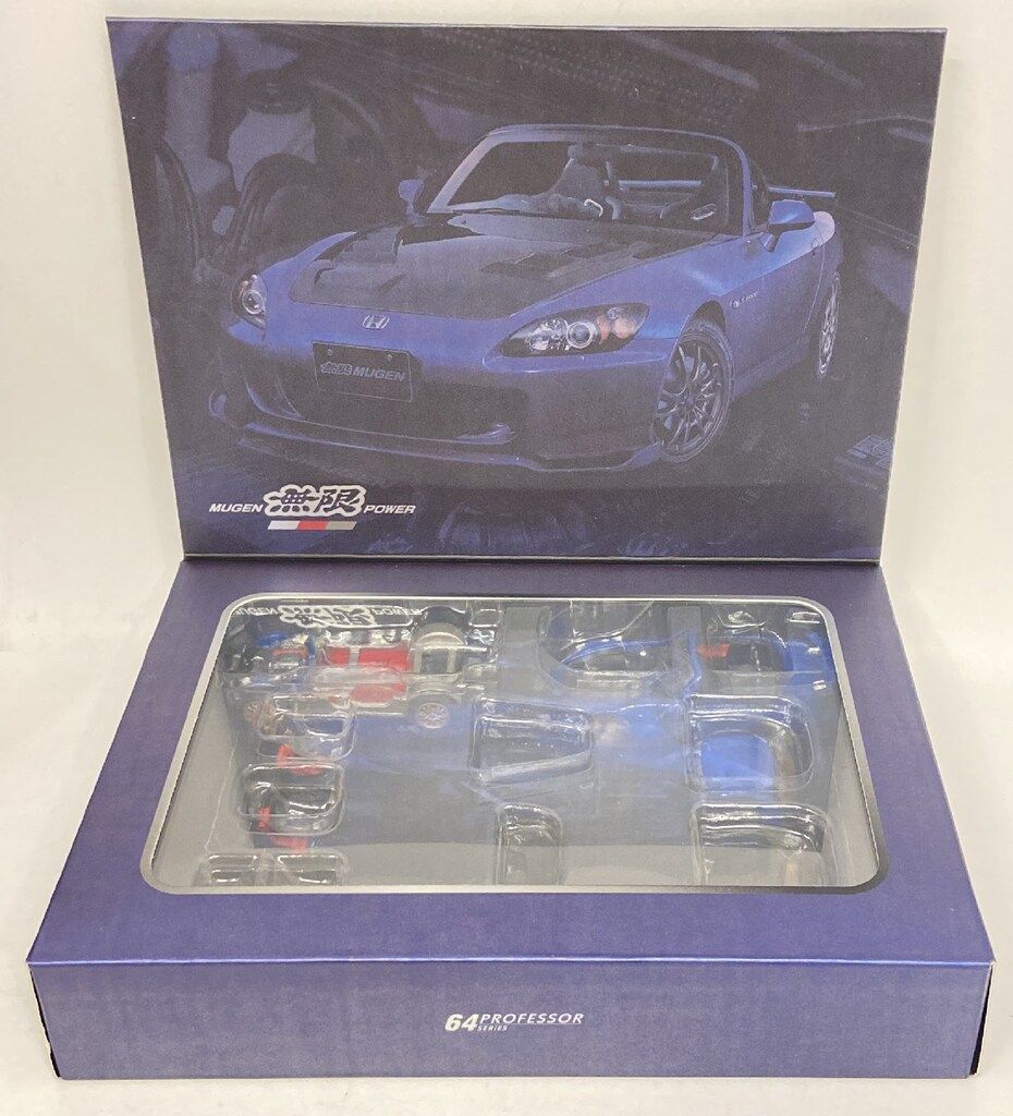 MOTORHELIX 1/64 Honda S2000 MUGEN Apex Blue M65031 - メルカリ