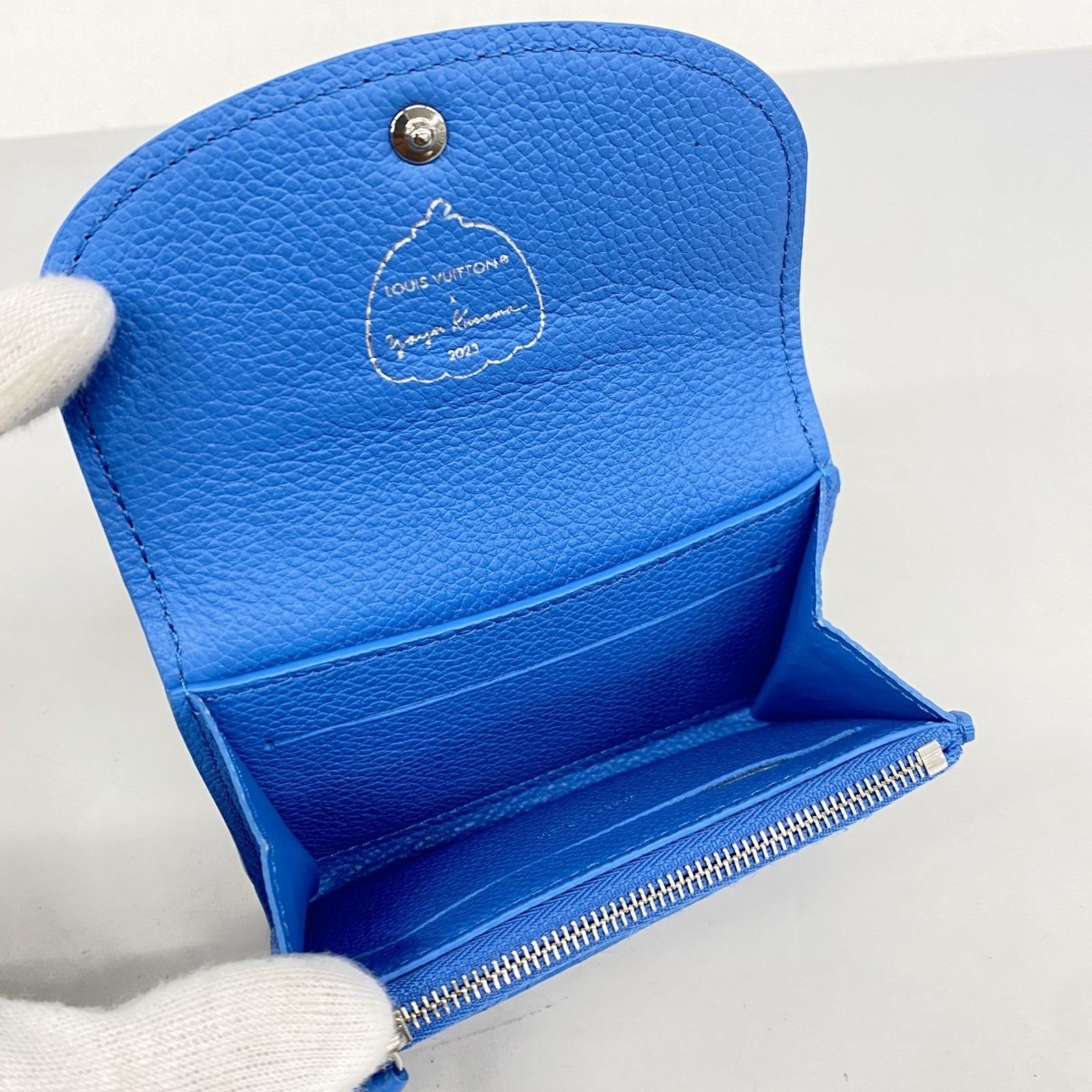 美品◎ルイヴィトン モノグラム アンプラント ポルトモネロザリ 折り