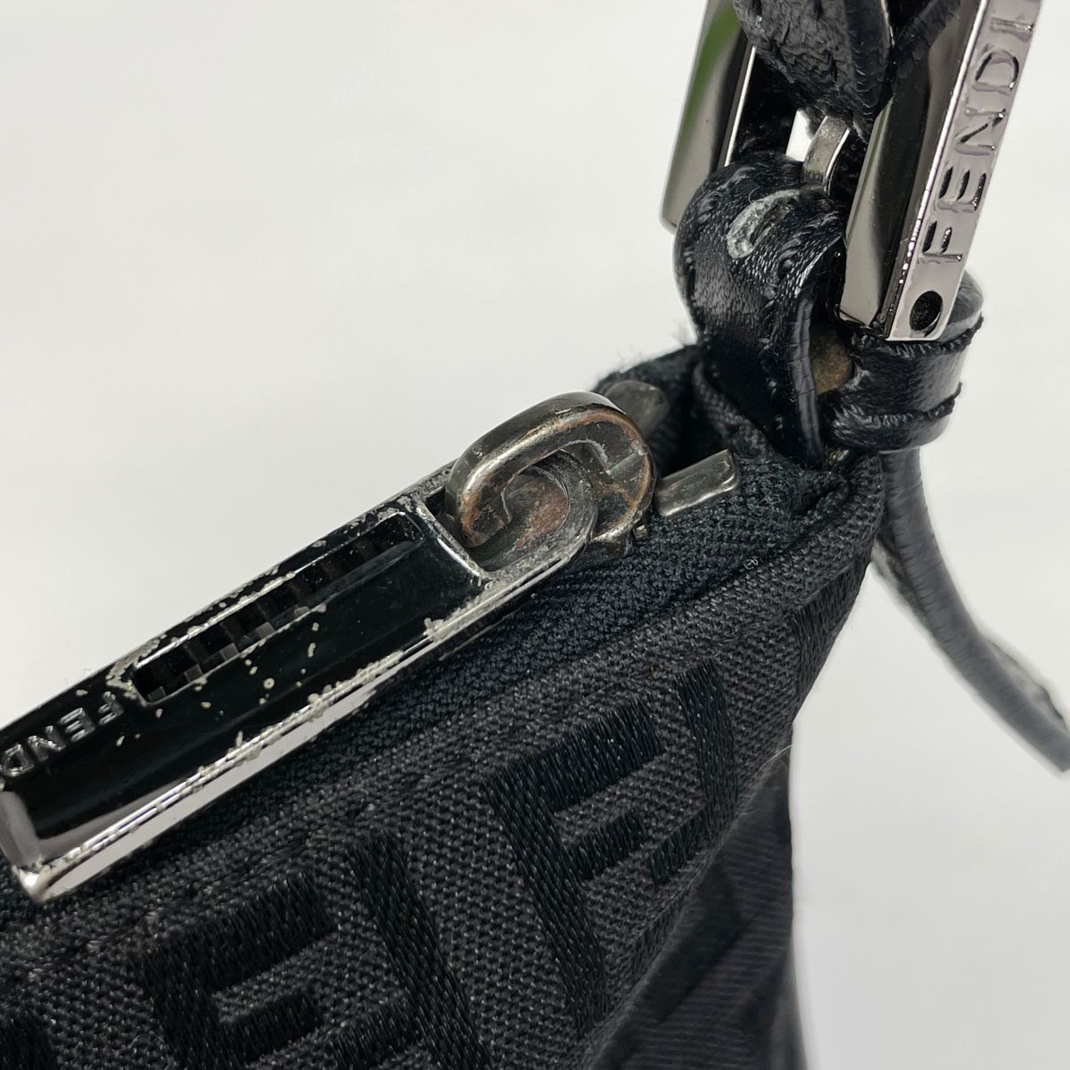 フェンディ FENDI ズッキーノ柄 ハンドバッグ ショルダーバッグ