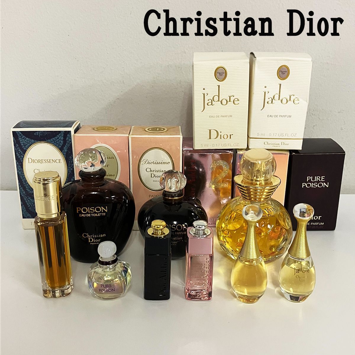 Christian Dior クリスチャンディオール 香水 ミニ香水 11点セット