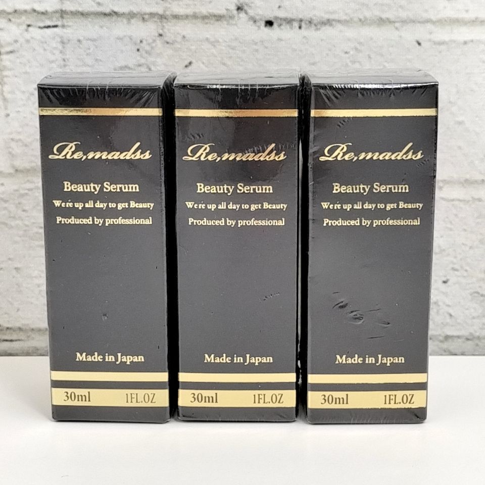 Re,madss 】K 63 A-1 未開封 30ml × 3 Beauty Serum リマドス