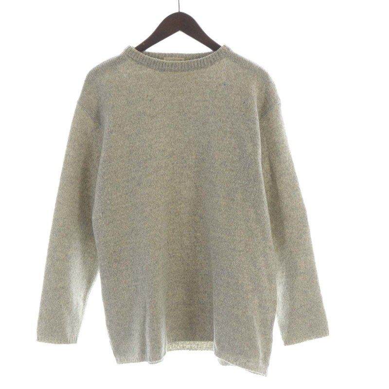 アニエスベー ニット セーター 長袖 ウール混 ブランド トップス レディース 1サイズ パープル系 agnes b. agnes b. - アニエスベー ニット セーター 長袖 ウール混