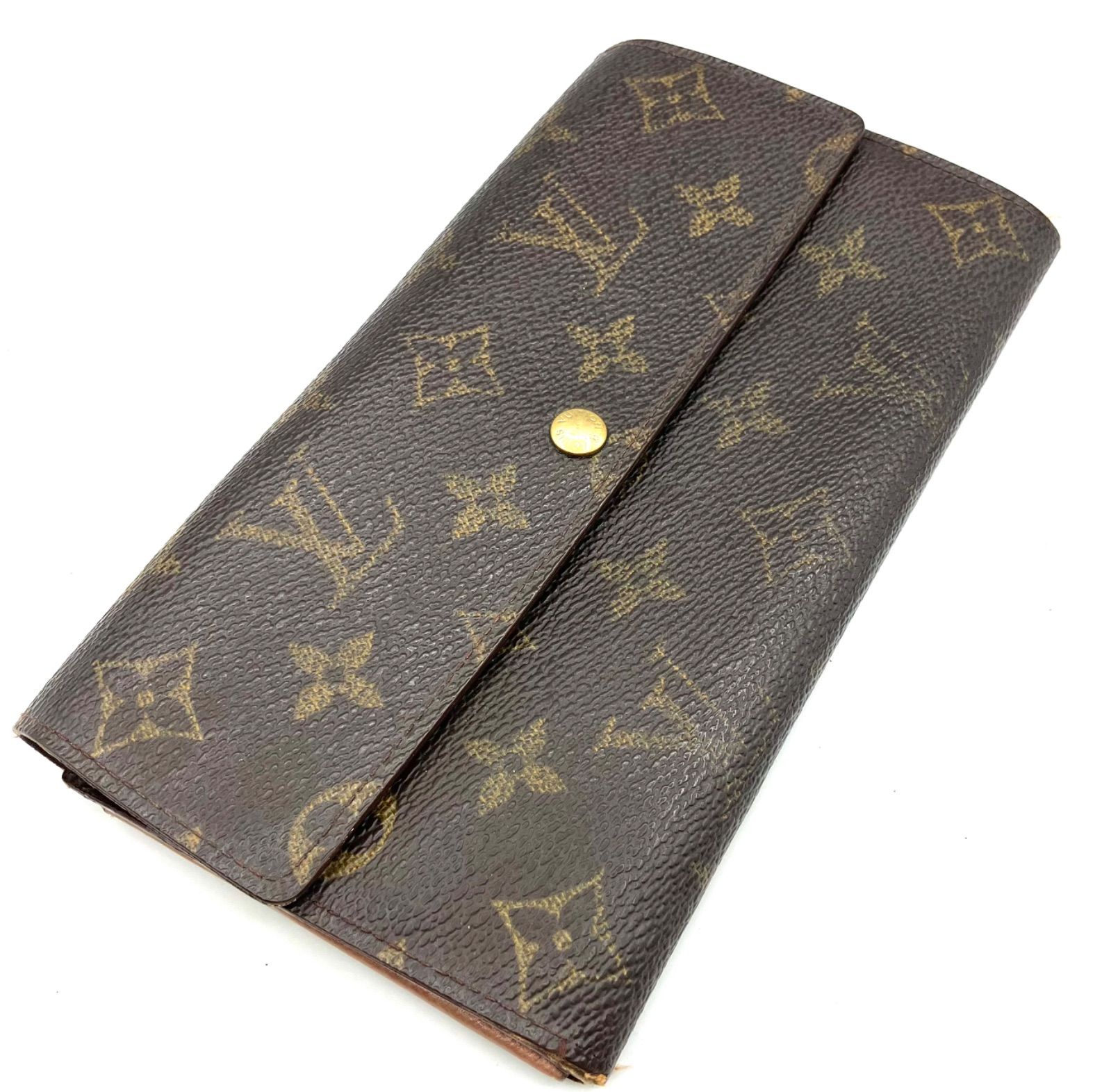 Louis Vuitton モノグラム 二つ折り財布 M61725 ルイヴィトン