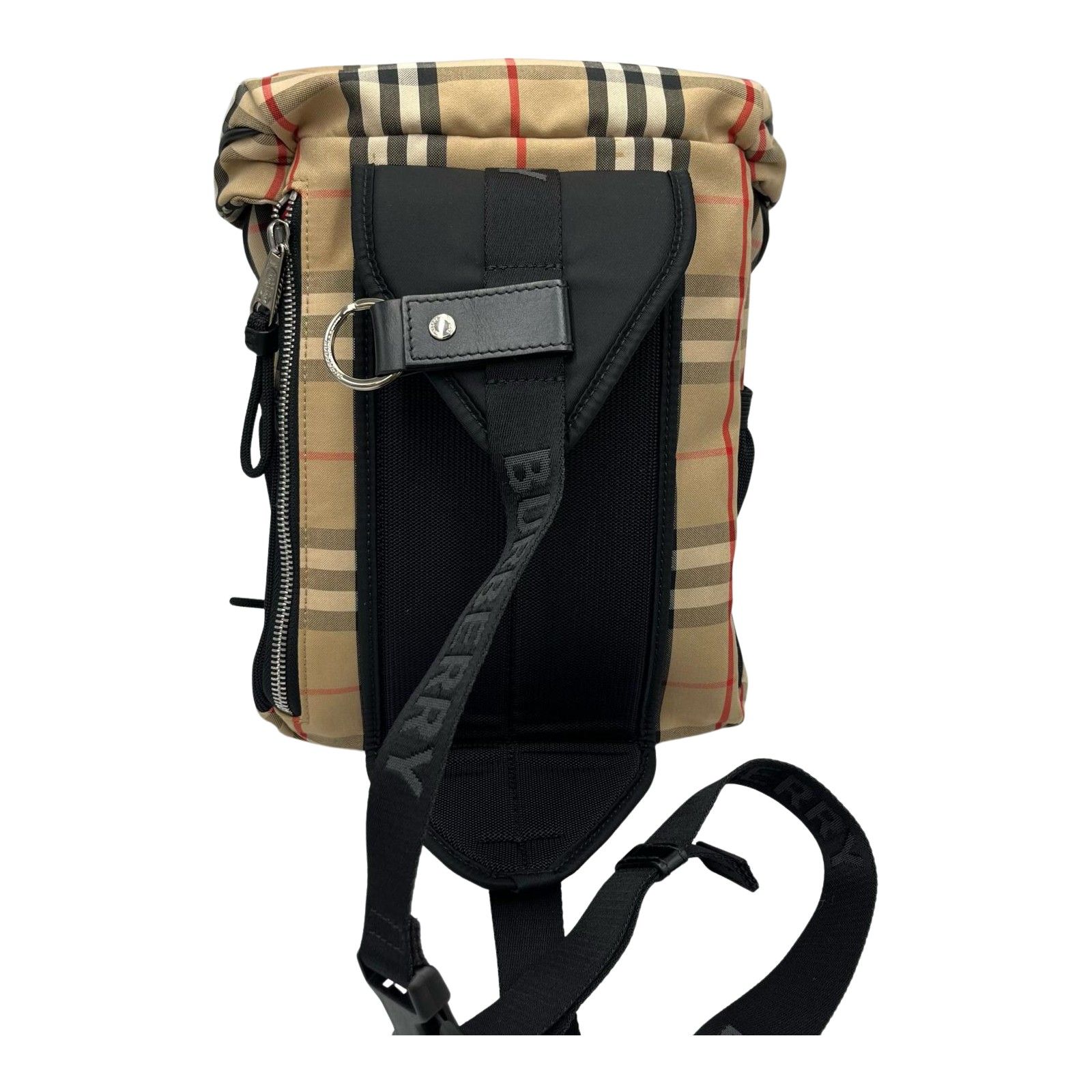 バーバリー BURBERRY ウエストバッグ ボディバッグ ベルトバッグ 8014430 ポリエステル ベージュ メンズ