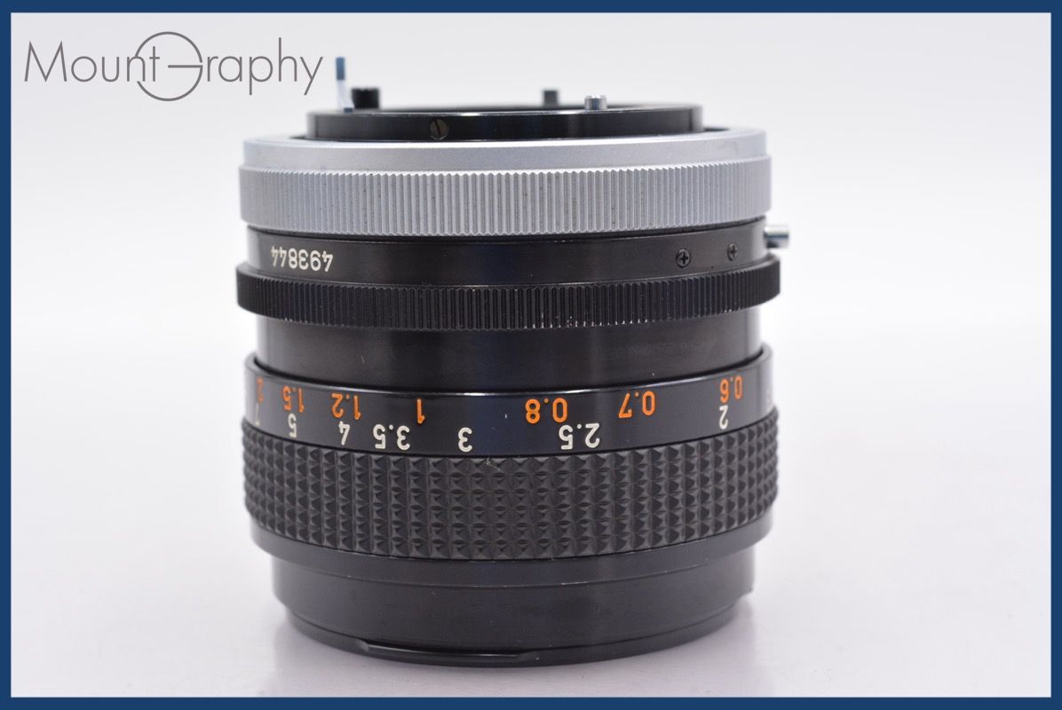 ☆良品☆ キヤノン Canon FD 50mm F1.4 S.S.C. 前後キャップ