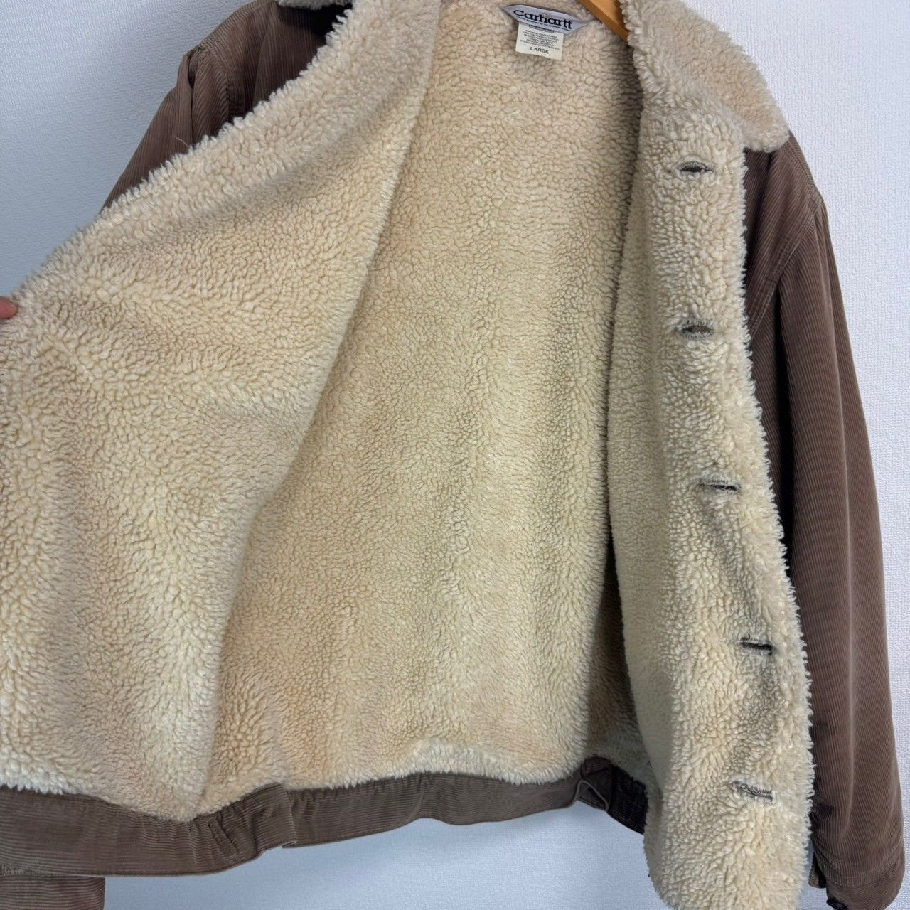 Carhartt カーハート コーデュロイジャケット ランチジャケット ボア 