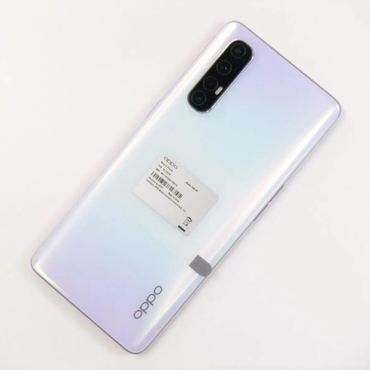 OPPO Reno3 A ホワイト 似つかわしく SIMロック解除済