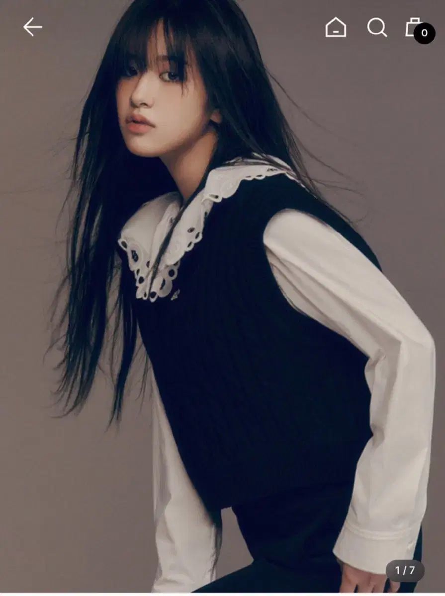 ラッキーシュエトゥ ブラウス ONE PIECE セットアップ 36