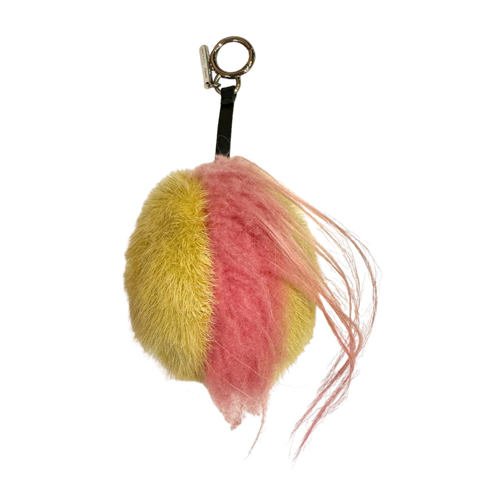 Fendi フェンディ バグズモンスター チャーム ファー レザー