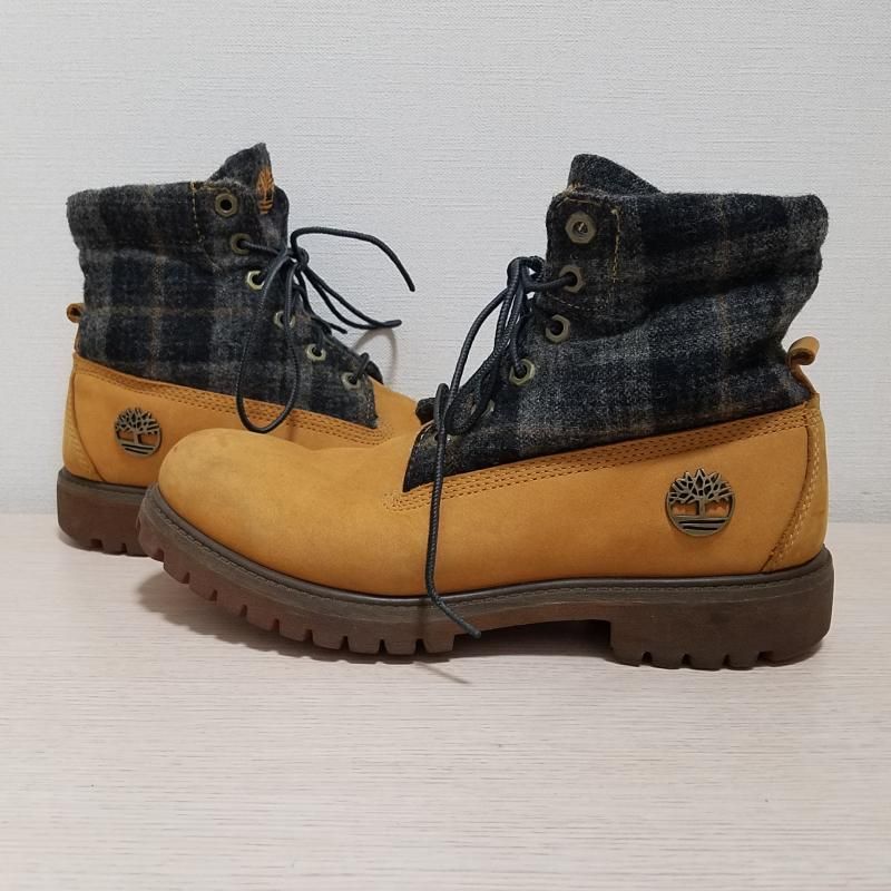 【美品】Timberland Woolrich ロールトップ ブーツ 楽天市場】【正規品】【送料無料】ティンバーランド ウール