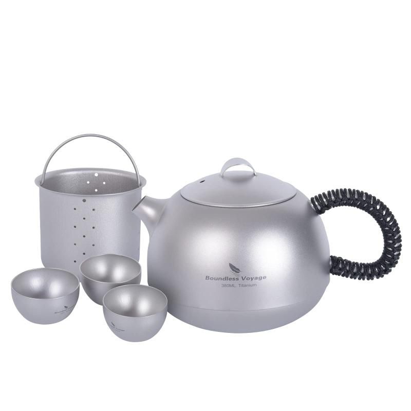 Boundless Voyage チタン急須 ティーポット 茶漉し付き 純チタン Boundless Voyage チタン急須 ティーポット 茶漉し付き 純チタン