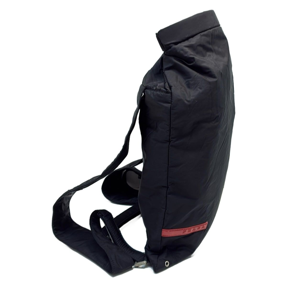 PRADA SPORTS プラダスポーツ ミニリュック バックパック　開口部難有 PRADA SPORT(プラダスポーツ) リュックサック - 黒 - メルカリ