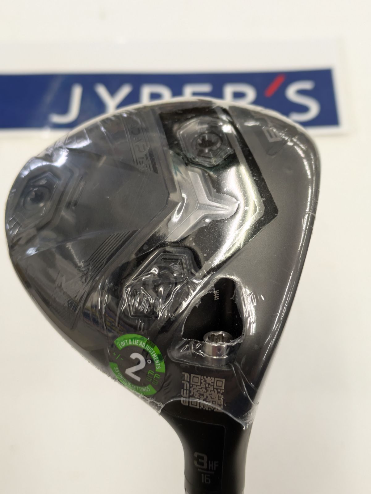 FW　(新品未使用品）コブラ 2025 DS-ADAPT LS＃３ｗ HF16　 Denali Black 70フレックスX　 カーボンシャフト右用　装着 USA直輸入品 （葛西店）