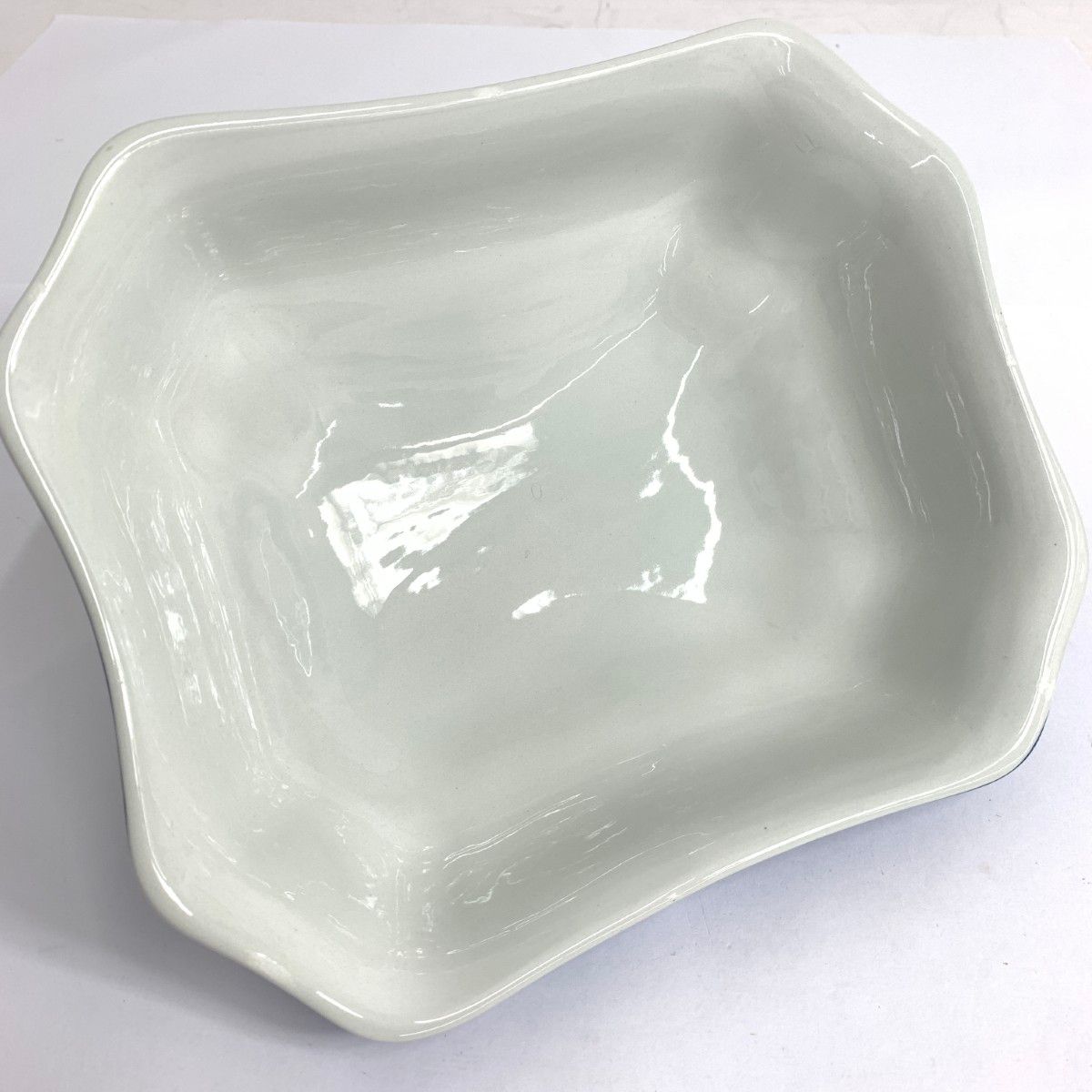 SPODE スポード カバードベジタブルディッシュ/ブルーイタリアン