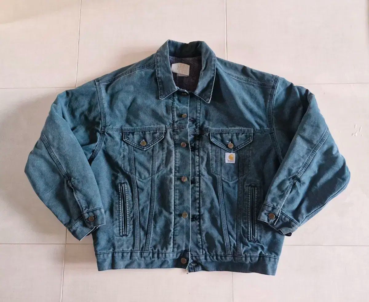 Carhartt(カーハート) トラッカー ジャケット jb143 - メルカリ