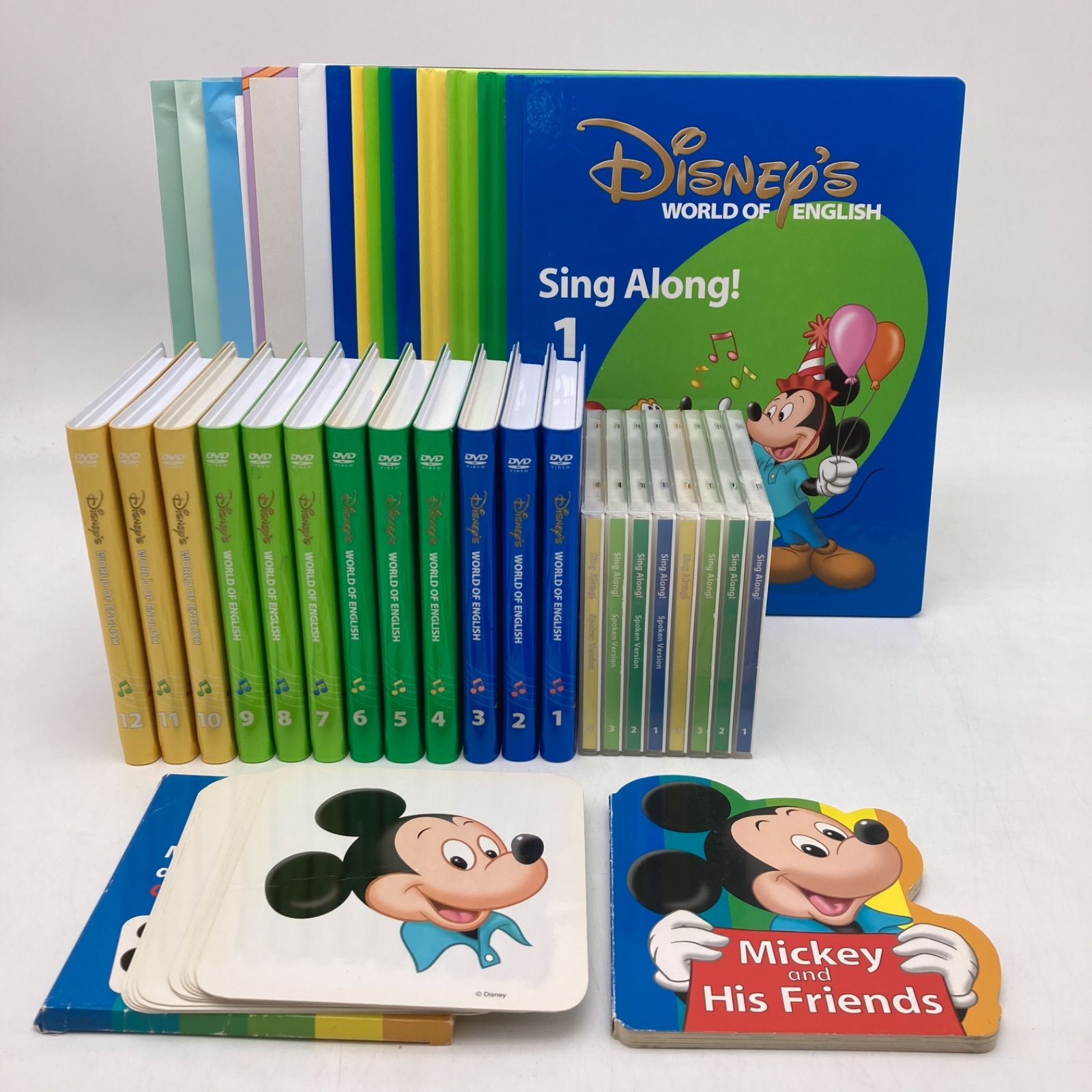 2016年購入 シングアロングセット 新子役 DVD12枚 絵本＆CD 字幕あり  