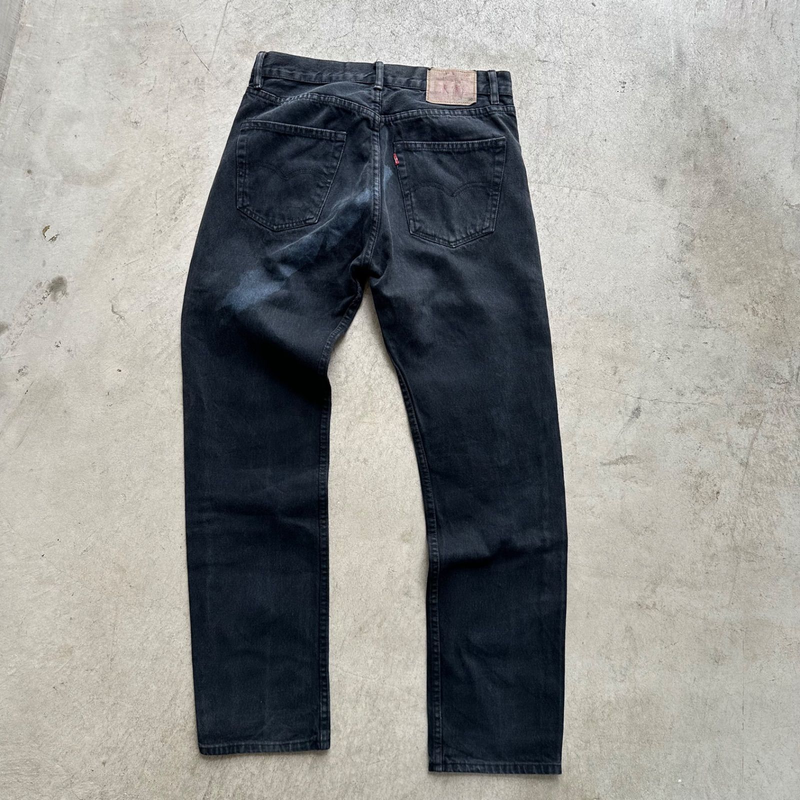 00Sリーバイス Levi's 501xx W32×L30 ブラック メキシコ製 未使用□LEVI'S リーバイス 501 メキシコ製 ブラックデニム w32
