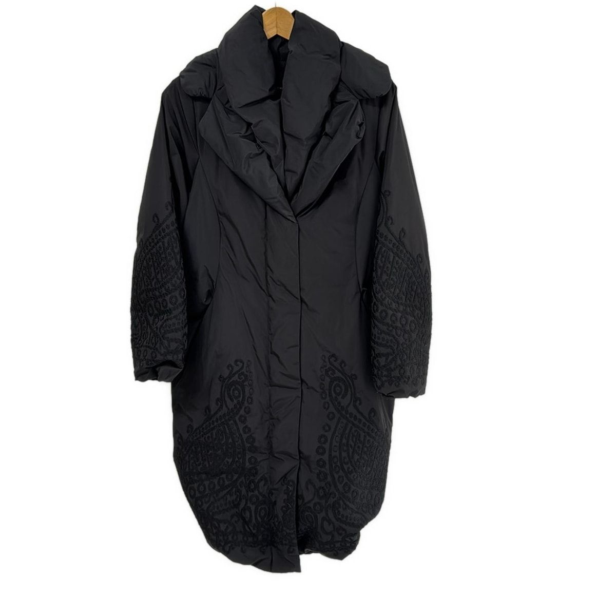 ヒロココシノダウンコート　38 HIROKO KOSHINO(ヒロココシノ) ダウンコート サイズ38 M レディース美