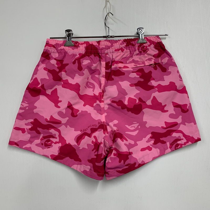 A BATHING APE biker shorts エイプ バイカー ショーツ 中古品】A BATHING APE アベイシングエイプ 001SPJ302004L