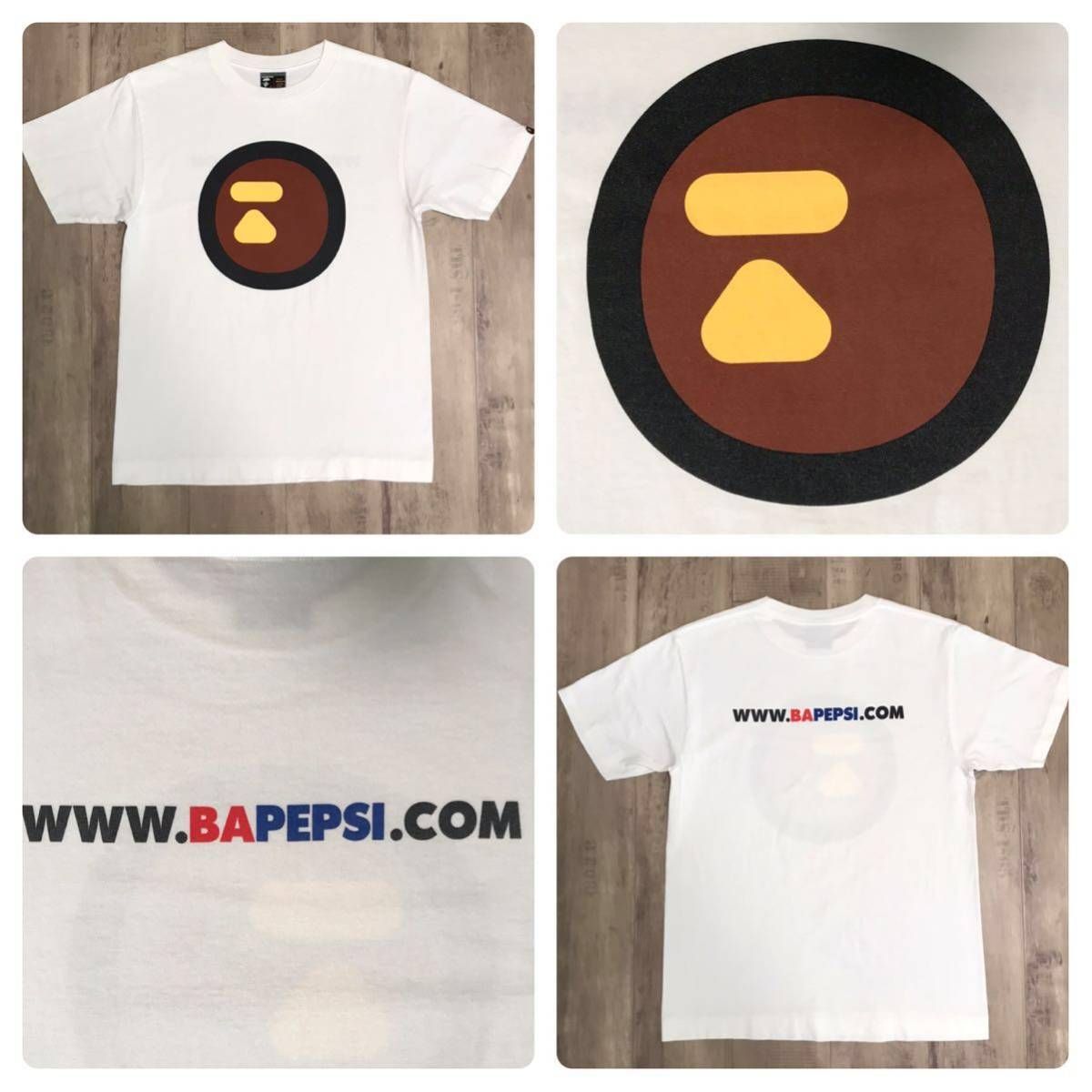 憧れの ☆激レア☆ PEPSI × BAPE NIGO Tシャツ Mサイズ a bathing ape