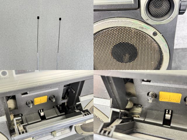 動作品 SHARP GF-305SB カセットラジカセ 昭和レトロ SHARP GF-305SB ラジカセ ジャンク レトロ - メルカリ
