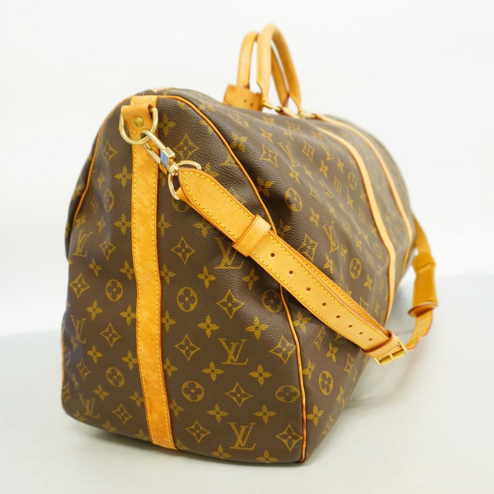 ルイ ヴィトン Louis Vuitton ルイ ヴィトン ボストンバッグ モノグラム キーポルバンドリエール60 M41412 ブラウンメンズ レディース P1393327