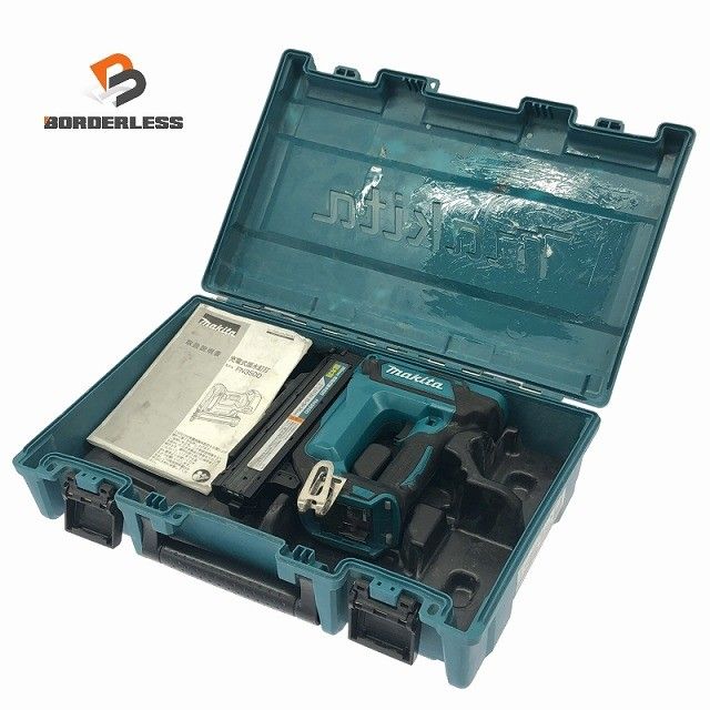 比較的 makita マキタ 18V 35mm 充電式面木釘打機 FN350DZK ケース付 フィニッシュネイラ 仕上釘打機116794