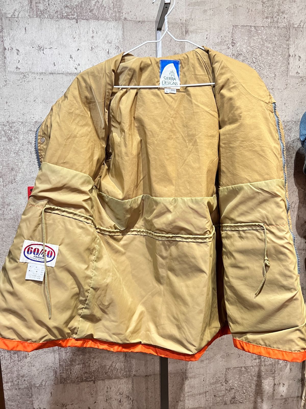 美品 ヴィンテージ 80'S USA製 8本木タグ シエラデザイン 60/40