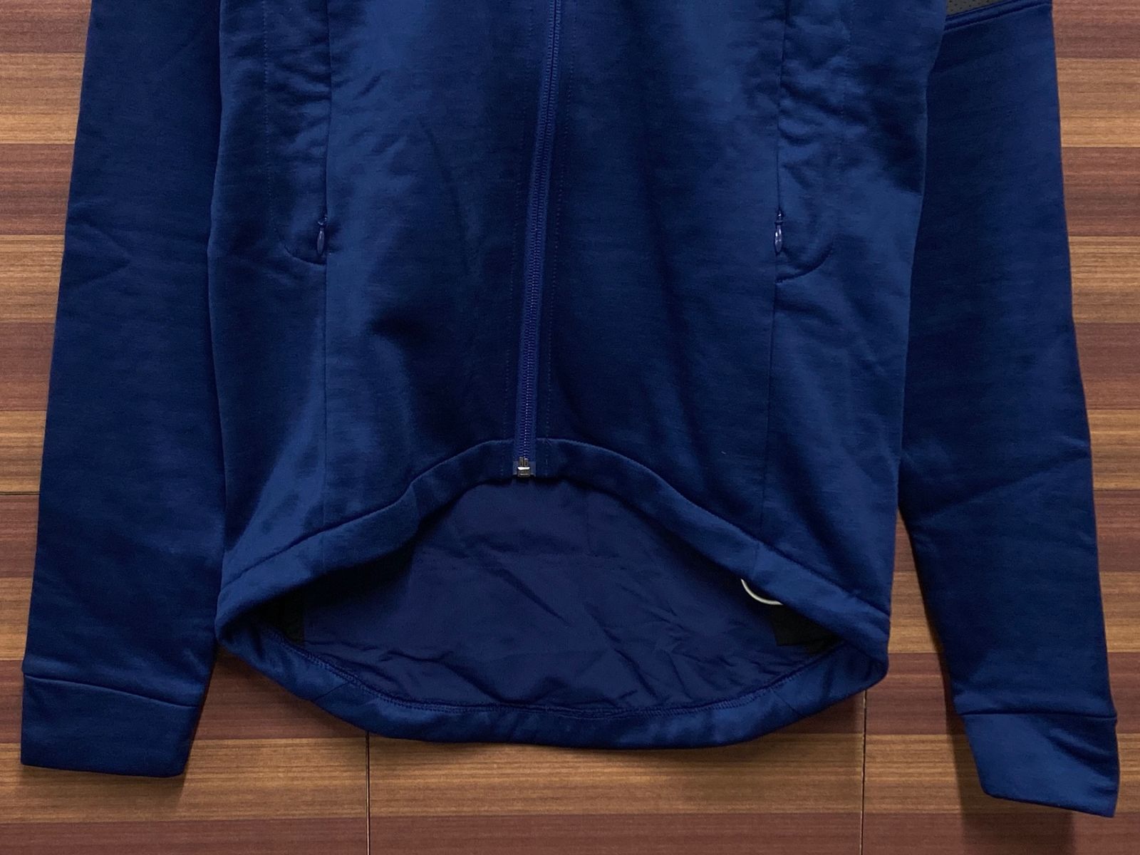 IP737 ラファ Rapha WINTER JERSEY 長袖サイクルジャージ 紺 S 裏起毛