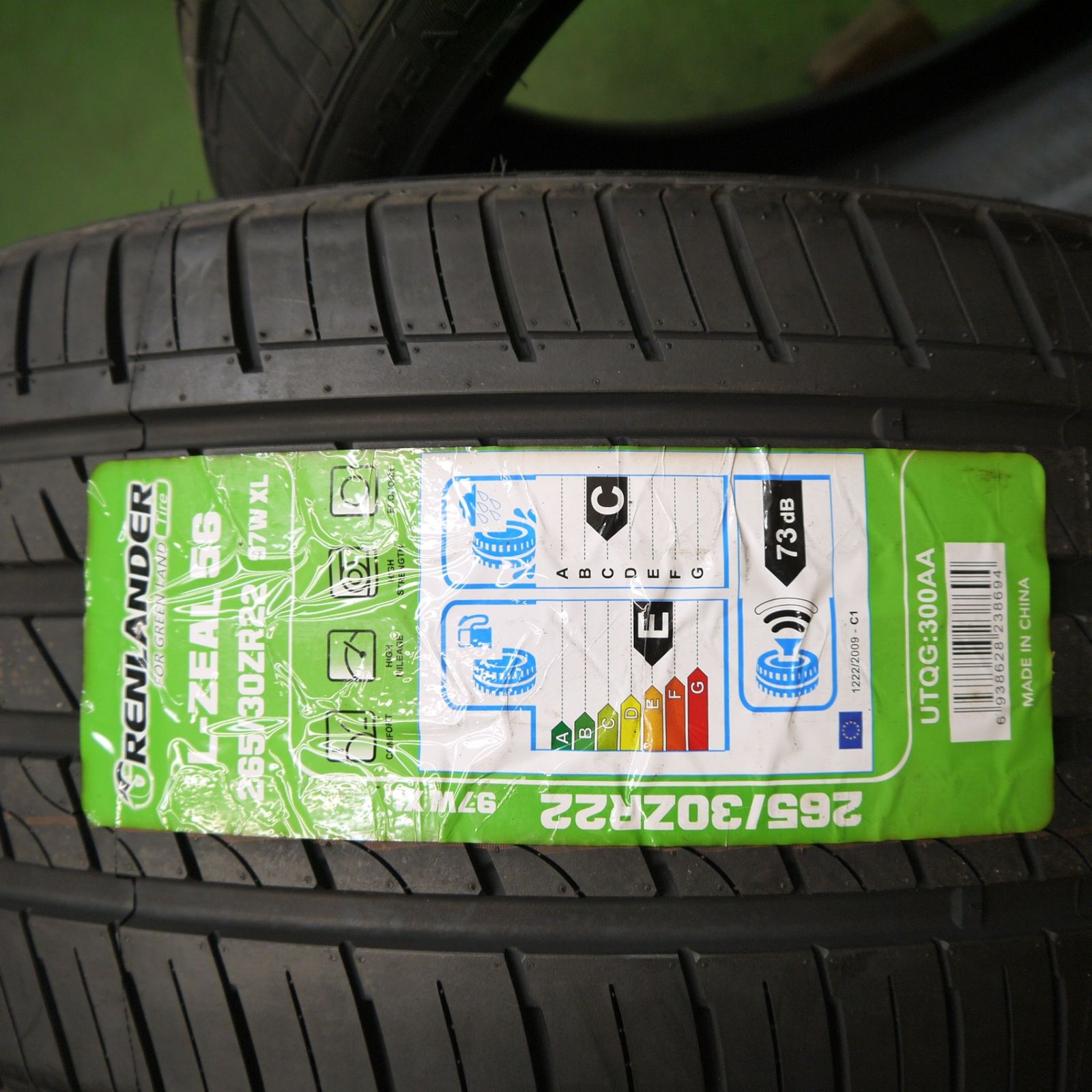 23年 2本 265 30R22 グリンランダー L-ZEAL56 タイヤ 22インチ ポルシェ パナメーラ カイエン ハリアー 等 5081811Hノタ